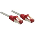 Lindy - 47838 Rj45 Netzwerkkabel, Patchkabel Cat 6 S/ftp 2.00 M Grau Mit Rastnasenschutz 1 St.