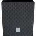 Blumentopf Prosperplast Rato Quadrat anthrazit 26,5 x 26,5 x 50 cm - Dunkelgrau