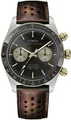 Timex Chronograph WATERBURY HERITAGE TW2Y24100AJ, Quarzuhr, Armbanduhr, Herrenuhr,Lederarmband,Stoppfunktion