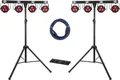 Showlite LB-4390 LED Komplettanlage RGB Licht System 2x Set