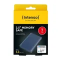 Intenso Memory Safe 1 TB Tragbare Externe Festplatte, 2,5 Zoll, USB 3.2 Gen 1, für PC und Mac, inkl.