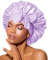 Seidenhaube zum Schlafen, Satin Schlafhaube für Damen & Herren, Bonnet für Lo...