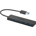 Anker 4-Port USB 3.0 Hub Black / 0.75ft - Schwarz