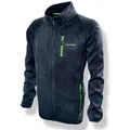Festool Sweatjacke Größe M 204009 Fanartikel Cardigan blau melange Fleecejacke
