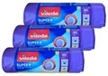 3 Rollen Vileda 30 Liter Duft Müllbeutel Lavendel (15 Beutel/Rolle) 30L 30 L