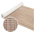 ANRO Schaum-Badematte Antirutschmatte Weichschaummatte Badezimmer Entspannung, Höhe 5 mm, strapazierfähig, Drainage Effekt, Rillen, wasserdurchlässig, rutschhemmend, pflegeleicht, Weich, Rutschfest, Rutschhemmend, Schnelltrockend, mit Drainagelöchern, Modern, Praktisch, PVC, Eckig, Geprägt braun Eckig | 65 cm x 120 cm x 5 mm