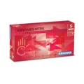 Arnowa GmbH ARNOMED Nitril Lava Red Einmalhandschuhe, puderfrei, rot, Elastische und reißfeste Nitrilhandschuhe mit Rollrand, 1 Packung = 100 Stück, Größe S 384-S