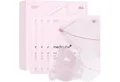 Medicube Gesichtsmaske PDRN Pink Collagen Gel Mask 4er Set – Intensiv pflegende Gelmaske mit Salmon PDRN, Niacinamid und Hydrolyzed Collagen für, maximale Feuchtigkeit, Regeneration, Elastizität