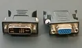 DVI-A 12+5 auf VGA Adapter 4K 1080P Full HD 3D Single Link VGA Buchse 2er Set