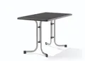 Sieger Gartentisch klappbar Schiefer anthrazit grau 115x70 cm mecalit®-PRO