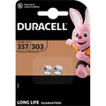 2x Duracell Knopfzelle  Uhren  Batterie  357/303  SR44  1,5V  1x 2er Bli.