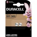 Duracell Knopfzelle 357 1.5 V 2 St. 170 mAh Silberoxid 357/303