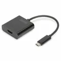 DIGITUS Adapter USB3.0/C -> HDMI 4K 19.5cm schwarz