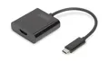4016032447528 Adapter graficzny HDMI 4K 30Hz UHD na USB 3.1-C z audio czarny dł.
