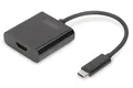 Digitus USB-C auf HDMI Adapter schwarz