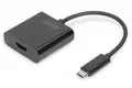 4016032447528 Graphic adapter, HDMI 4K 30Hz UHD to USB 3.1 Type C, with audio, b