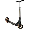 muuwmi Aluminium Scooter Pro – Tretroller, 215 mm, ABEC 7, , höhenverstellbar, XL-Deck, BMX-Lenker, orange - Orange