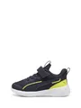 PUMA Unisex Baby Flyer 3 AC+ INF Sneaker, New Navy-Lemon Sherbert White, 24 EU