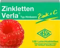 Zinkletten Verla Typ Himbeere Tabletten, 100 St. Tabletten