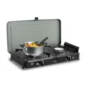 CADAC - 2-Cook 3 Classic Stove - Tischgrill - 50mBar - Campinggrill - Für draußen grillen - Stahl - Aluminium - Kunststoff - Gas Barbecue - Inkl. Transporttasche