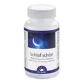 Schlaf schön¹ I für eine verkürzte Einschlafzeit¹ I mit Melatonin und natürlichem Magnesium aus dem Meer I mit 5 Pflanzenextrakten: Baldrian, Melisse, Passionsblume, Lavendel und Hopfen