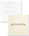 Frank Paperman® | 120x Gutschein für Kunden | Friseur Gutschein | Gutscheine zum selber Ausfüllen | Gutschein Vordruck in Quadratform | Geschenkkarten