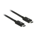 Thunderbolt™ 3 (20 Gb/s) USB-C™ Kabel Stecker   Stecker passiv 1,0 m 5 A