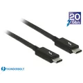Delock Thunderbolt 3 Kabel 1m schwarz