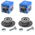 2x Radlager mit Radnabe hinten f SEAT TOLEDO 5P SKODA KAROQ OCTAVIA 5E VKBA3656