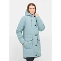 Derbe Regenparka in Hellblau - 40