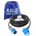 CEE-Verlängerungskabel mit Winkelkupplung H07RN-F 3G 2,5 mm² 50 m