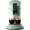 Philips CSA210/80 Senseo Original Plus Kaffeepadmaschine salbeigrün, Crema Plus 