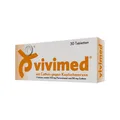 vivimed® mit Coffein gegen Kopfschmerzen, Schmerztabletten mit Paracetamol · 30