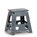 Zeller Schemel schwarz 1 Stufe, H: 39,0 cm NEU