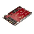 S322M225R StarTech.com Dual-Slot M.2 auf SATA Adapter für 2 5 Laufwerksscha ~D~