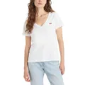 Levi's Damen Perfect V-Neck T-Shirt,White +,XS