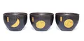 Teeladen Herzberg MAOCI - 3er Set Japan Design Teeschalen Porzellan 130ml - 3 verschiedene Motive