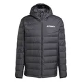 adidas Herren Terrex Multi Light Down Climawarm Hooded Coat, Black, L