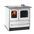 7,5 kW Küchenofen La Nordica Sovrana Easy Evo 2.0 Holzherd Küchenherd bianco