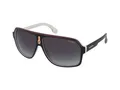 Carrera 1001/S 80S/9O Damen Rechteckig Schwarz Gr. 62 mm