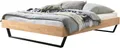 HASENA Schwebebett Ostino Eiche bianco 180x200