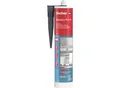 fischer Sanitärsilikon DSSA, Inhalt 310 ml, ab 12 Stk, anthrazit