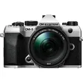 OM SYSTEM OM-5 II Silber + 14-150 mm F/4,0-5,6 ED II | ✔️ Temporär mit Kostenlose Geschenkbox i.W.v. 160  € | 5 Jahre kostenlose Garantie