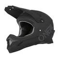 O'neal Sonus Solid Youth Kinder DH Fahrrad Helm schwarz 2026 Oneal M (48-50cm) Unisex