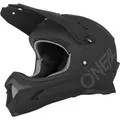 Oneal Sonus Solid Jugend Downhill Helm, schwarz, M (48-50) - Schwarz
