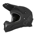O'NEAL | Mountainbike-Helm | Kinder | MTB Downhill | ABS Schale, Lüftungsöffnungen für optimale Belüftung & Kühlung, Robustes ABS | Sonus Youth Helmet Solid | Schwarz | Größe M