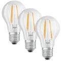 OSRAM 3er-Set LED PROMO 7-W-Filament-LED-Lampe E27, neutralweiß, klar