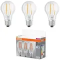 3er Pack Osram LED BASE E27 Filament Leuchtmittel 6,5W wie 60W neutralweisses Licht 4000K