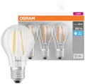 OSRAM HOMELIGHTING 4058075819535 LED EEK E (A - G) E27 Glühlampenform 6.5W = 60W Neutralweiß (Ø x H) 60mm x 60mm 3St.