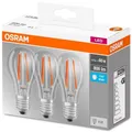 LED-SOCKEL LED-GLÜHBIRNE FILAMENT 6,5/60W E27 230V TRANSPARENT 840 NW 40 /G1DE